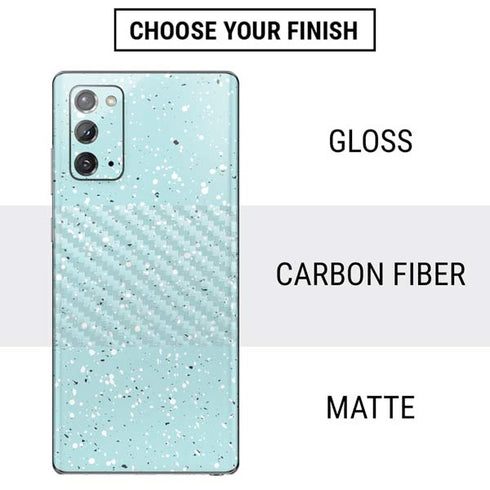 Mint Speckled Galaxy Note20 5G Skin